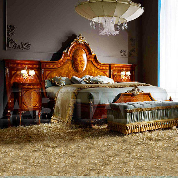Bed terracotta Agostini Mobili Mag 202_A床头柜和床