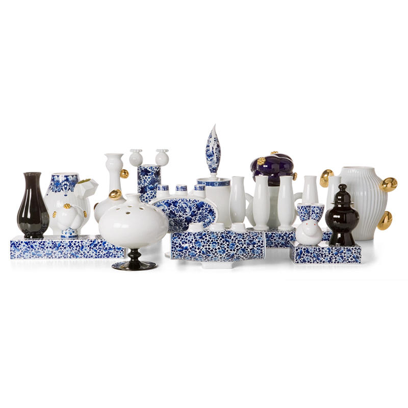 Moooi 装饰品Delft blue vases 花瓶